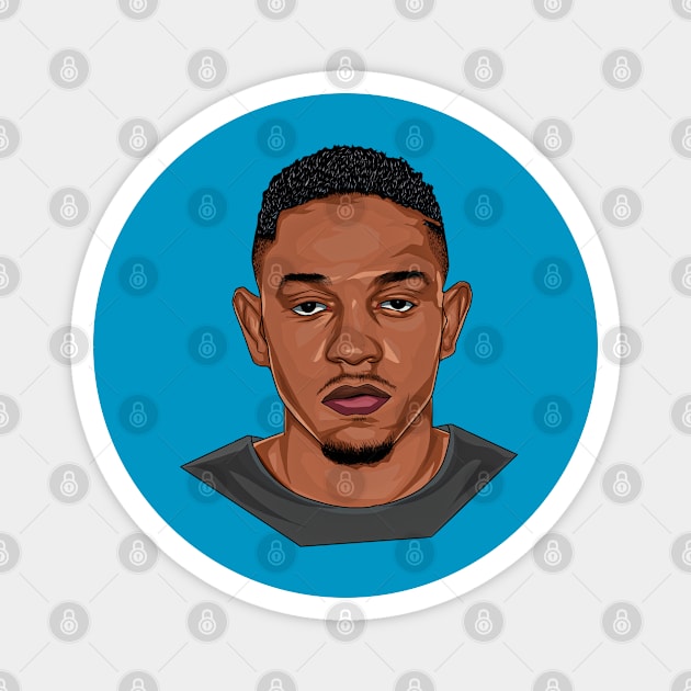 kendrick lamar Magnet by Jsartzville 